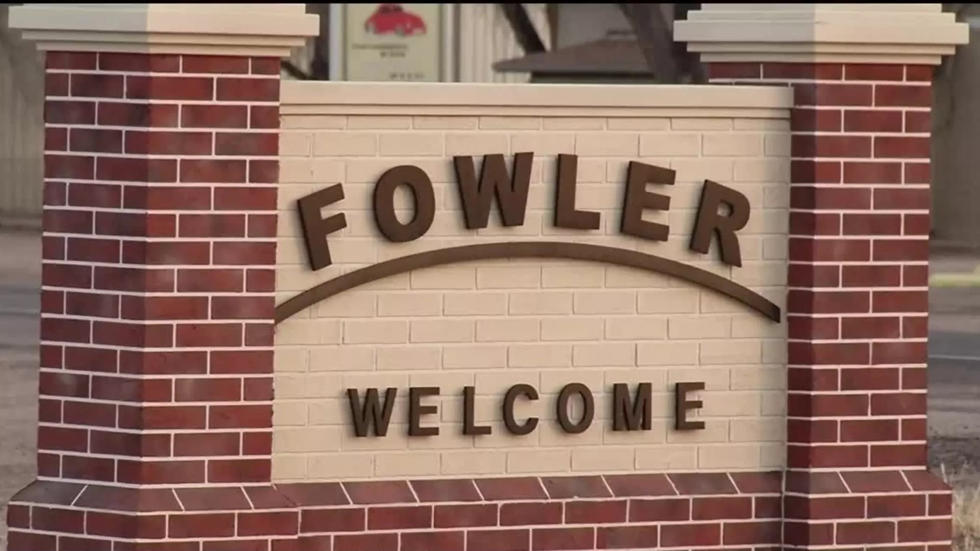 Fowler Welcome Sign